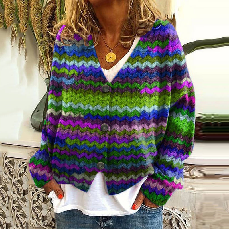 Cardigan au style vintage intemporel