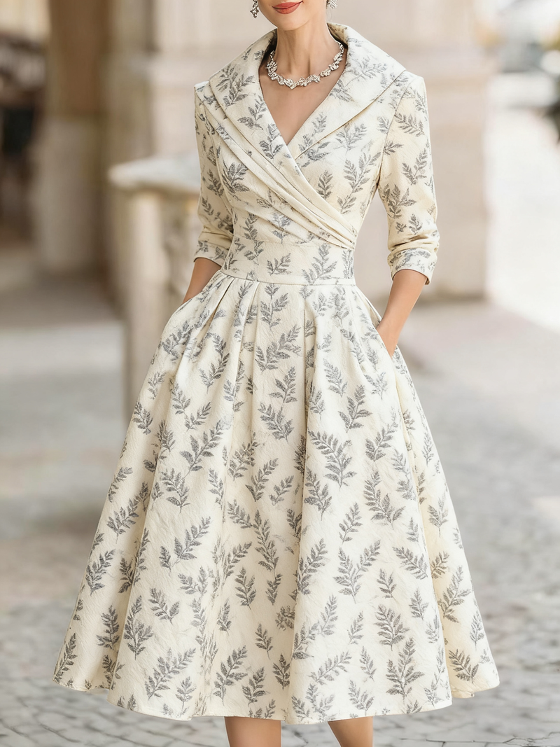 Robe au style vintage intemporel