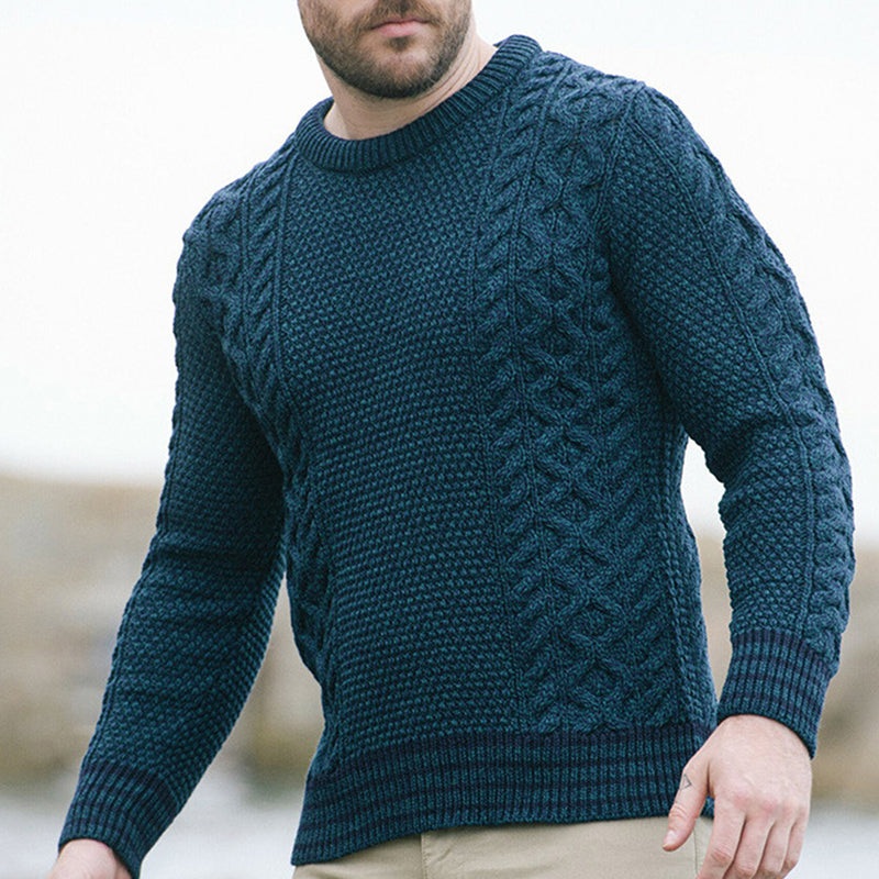 Pull au design réfléchi
