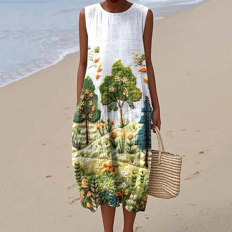 Robe au style vintage intemporel