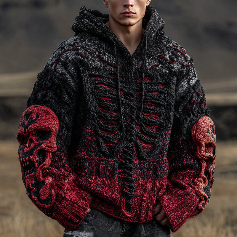 Pull au design réfléchi