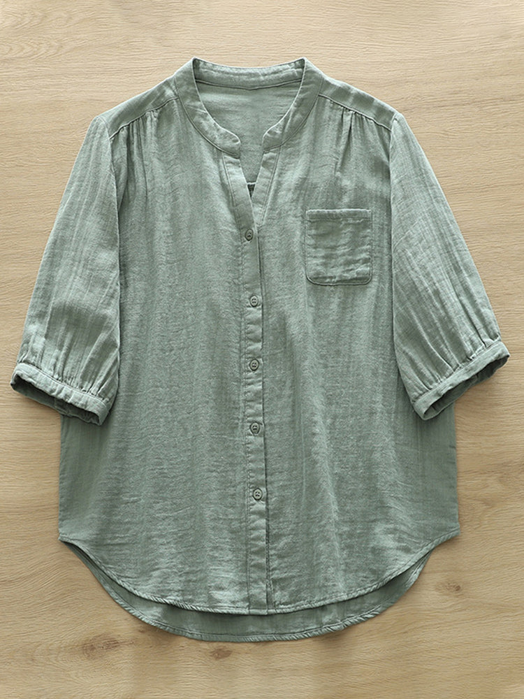Chemise au design classique