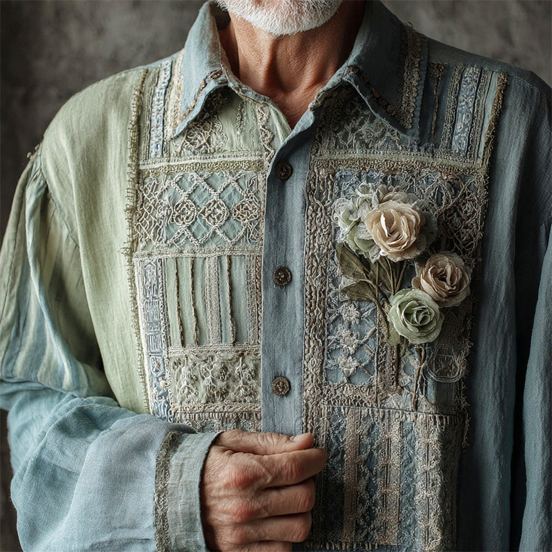 Chemise au design réfléchi