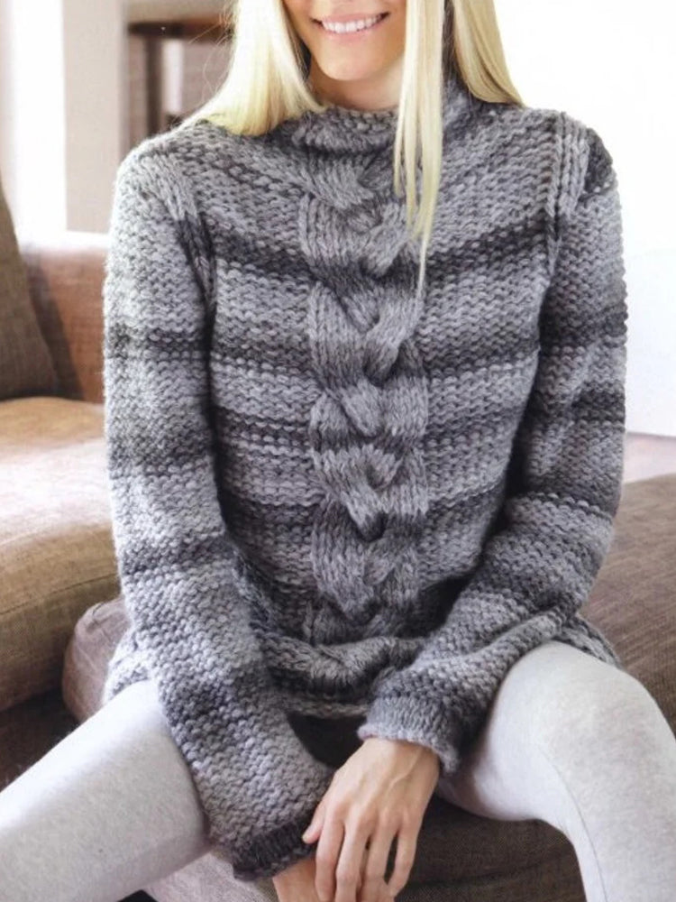 Pull au design réfléchi