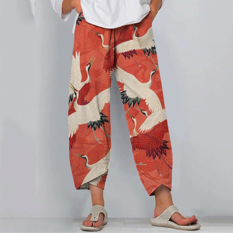 Pantalon au style vintage intemporel