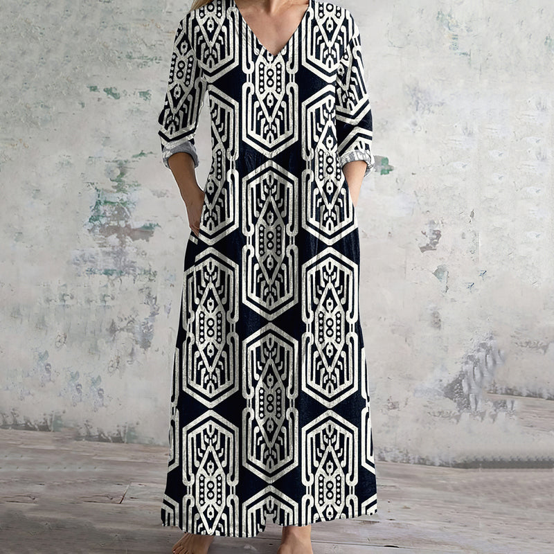 Robe au style vintage intemporel