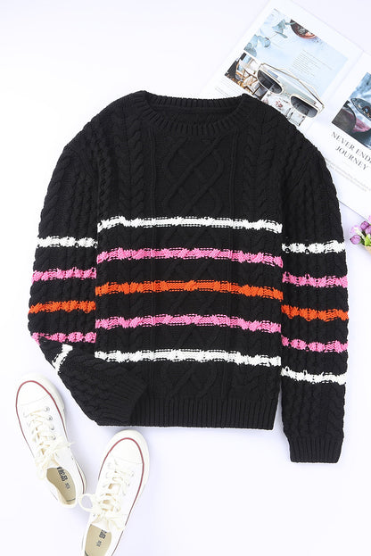 Pull au design réfléchi