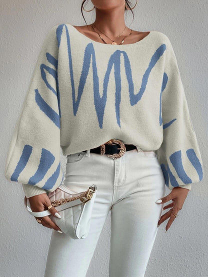 Pull au design réfléchi