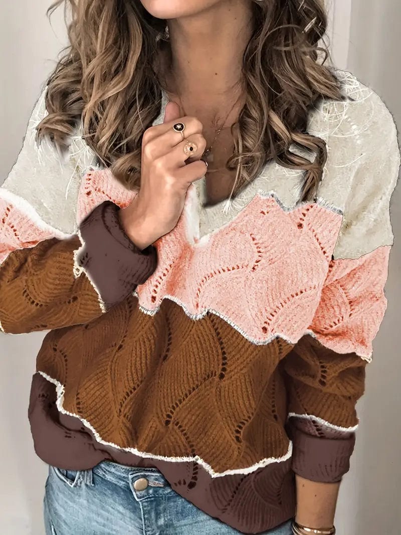 EP | Pull-over avec col en V