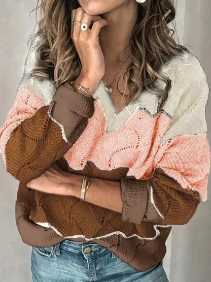 EP | Pull-over avec col en V