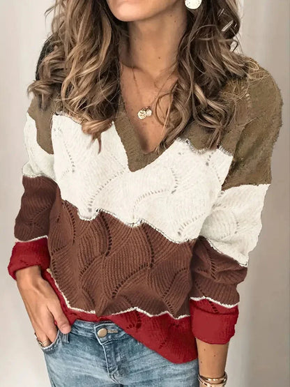 EP | Pull-over avec col en V