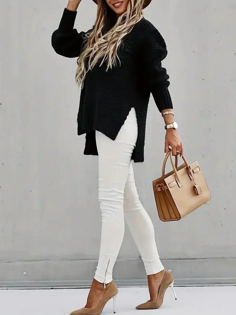 Pull au design classique