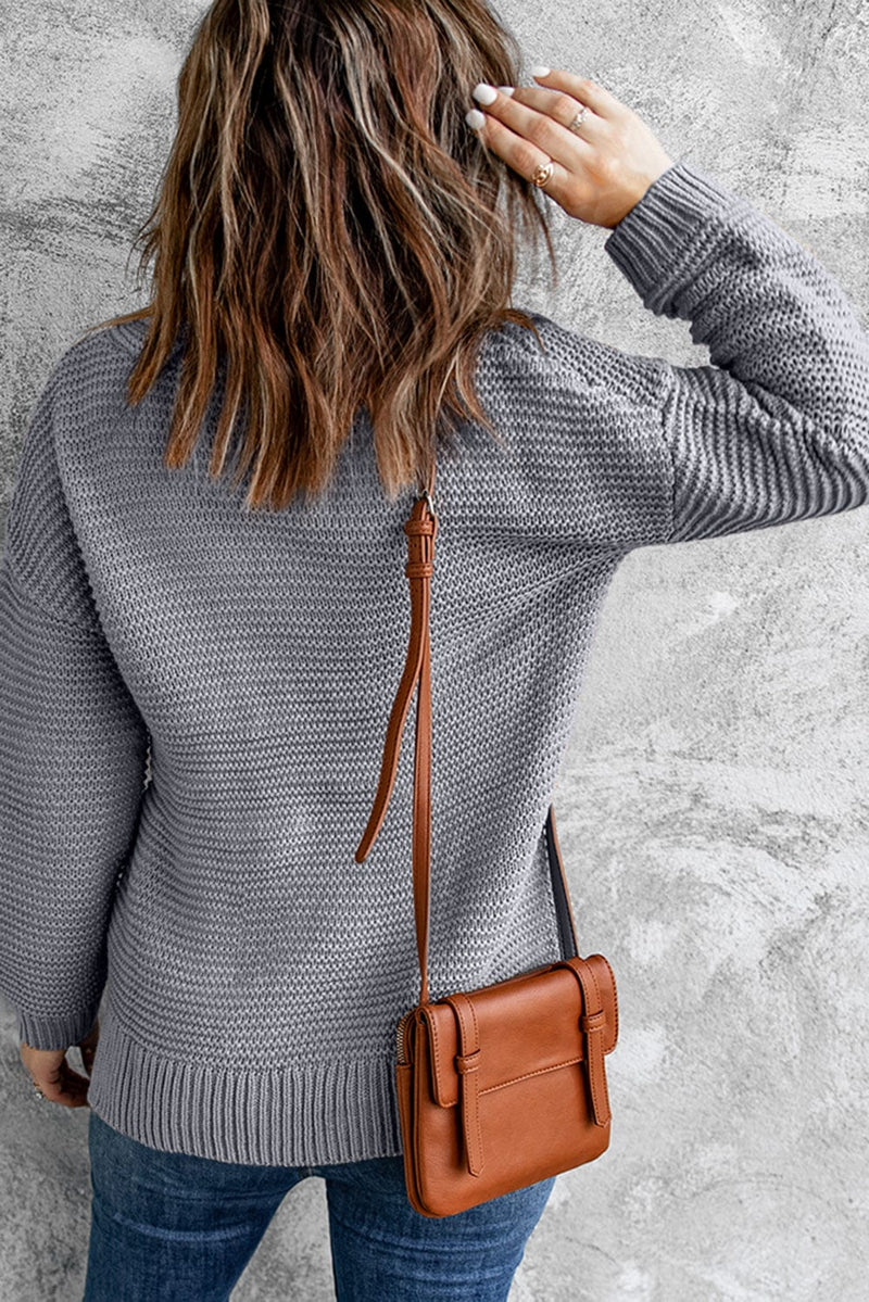 Pull au design classique