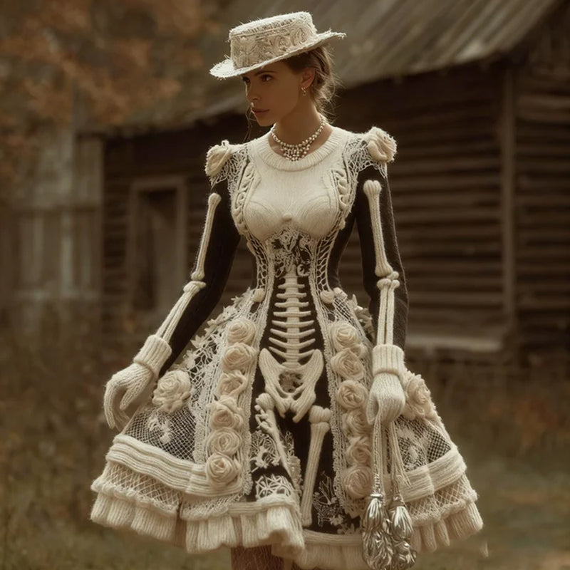 Robe au style vintage intemporel