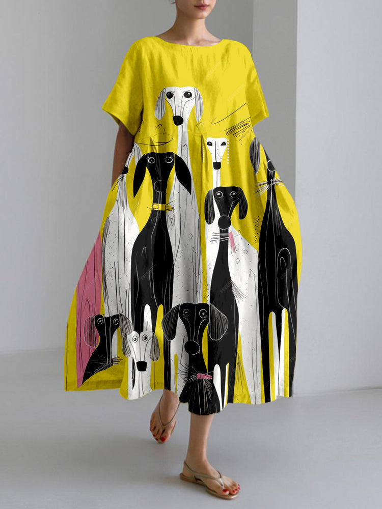 Robe au design réfléchi