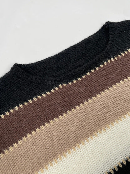 EP | Pull-over en tricot rayé