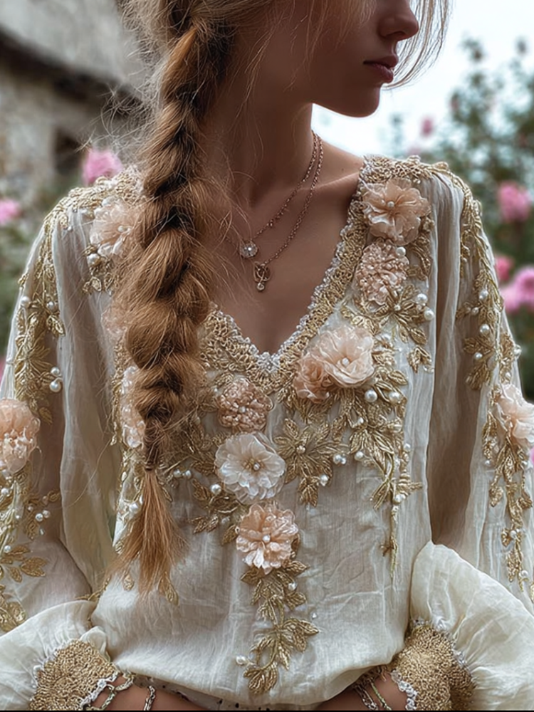 Chemise au design gracieux