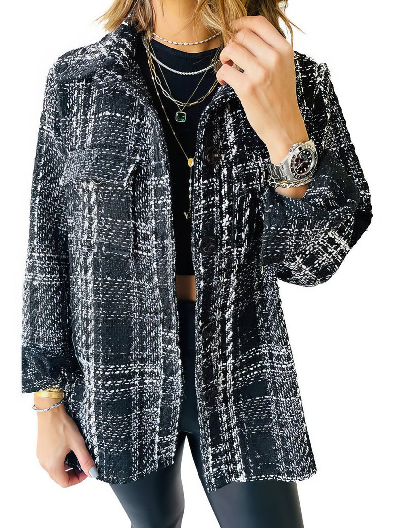 Manteau au design réfléchi
