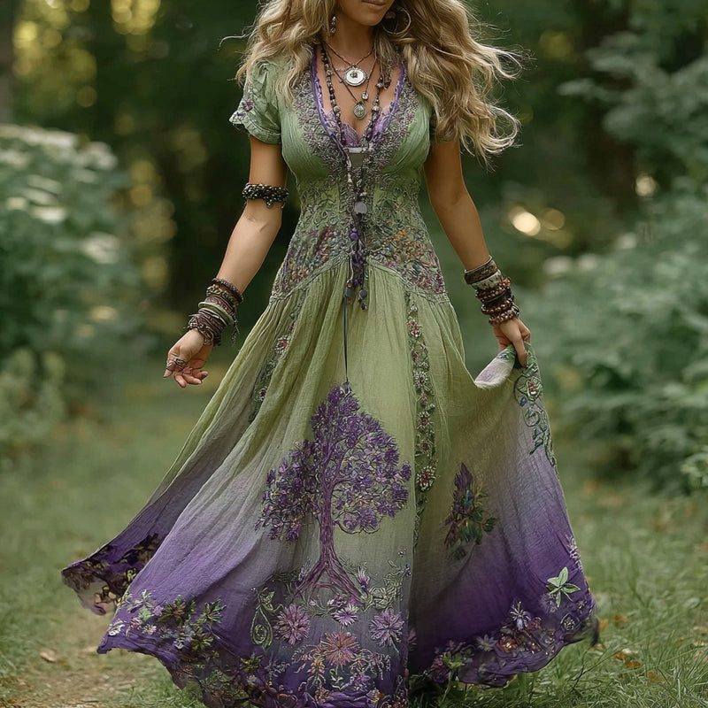 Robe au style vintage intemporel