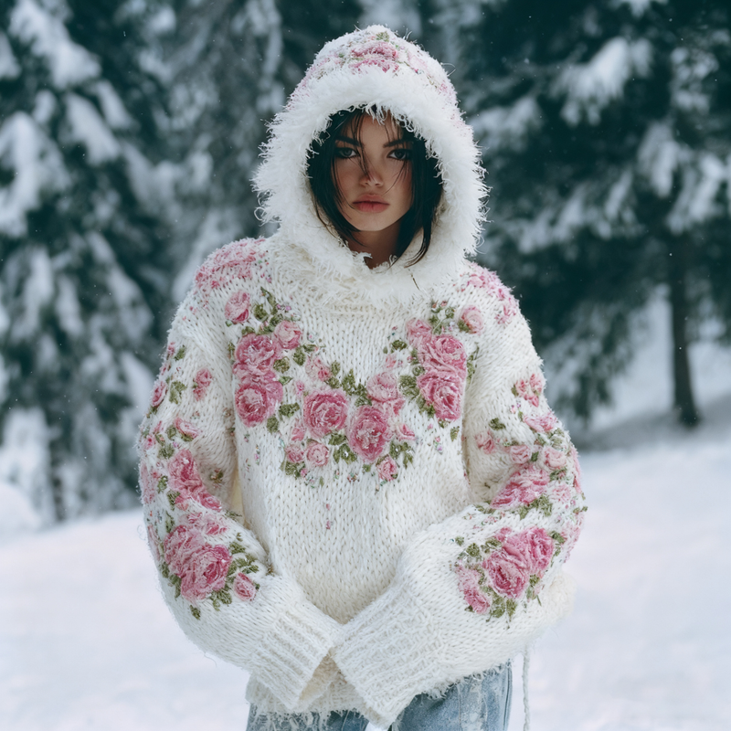 Pull au style vintage intemporel