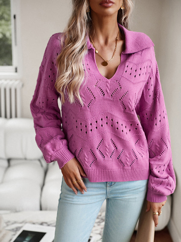 Pull au design classique