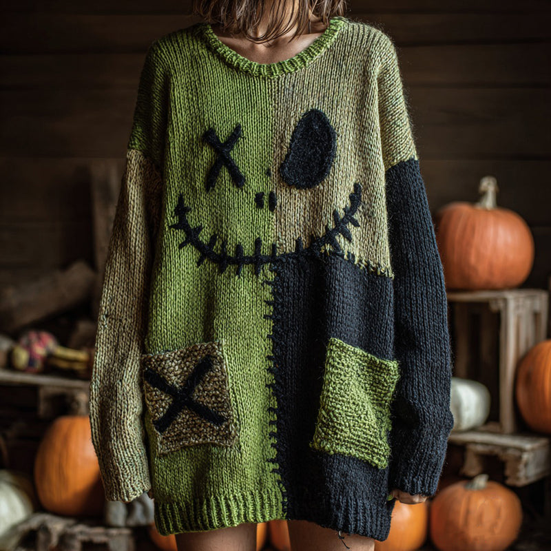 Pull au design réfléchi