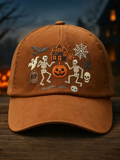 Halloween Printed Casual Unisex Hat artswardrobe