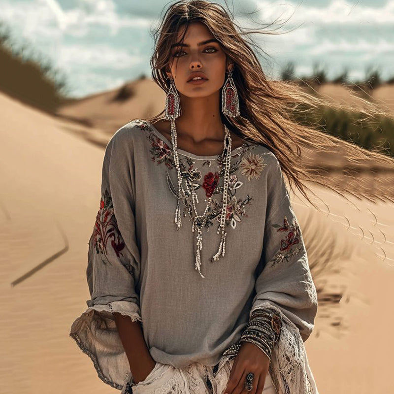 Chemise au design réfléchi