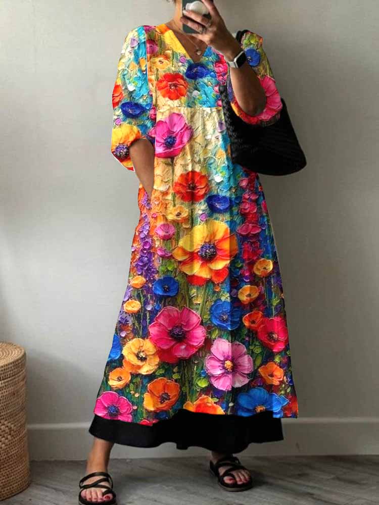 Robe au style vintage intemporel