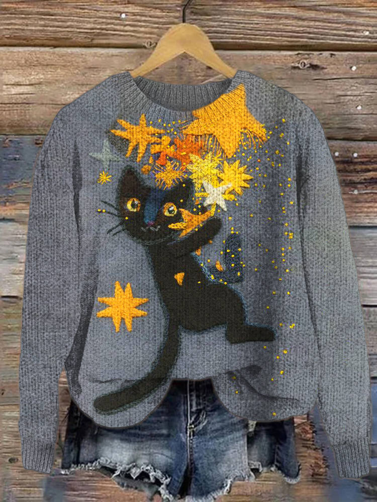 Pull au style vintage intemporel