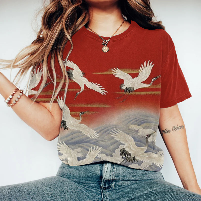 T-Shirt au design réfléchi
