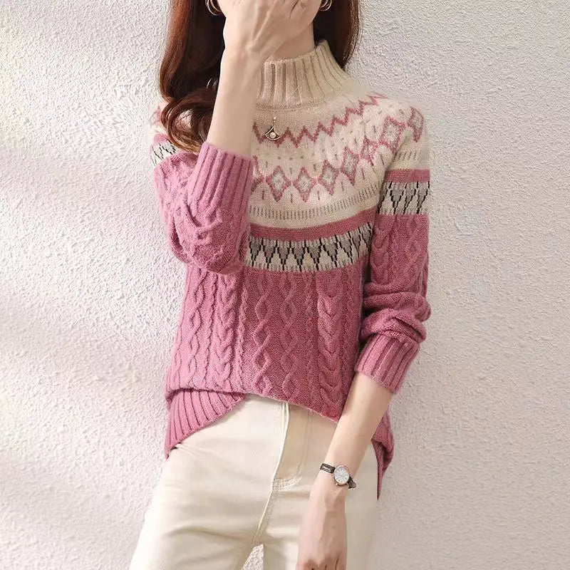 Pull au style vintage intemporel