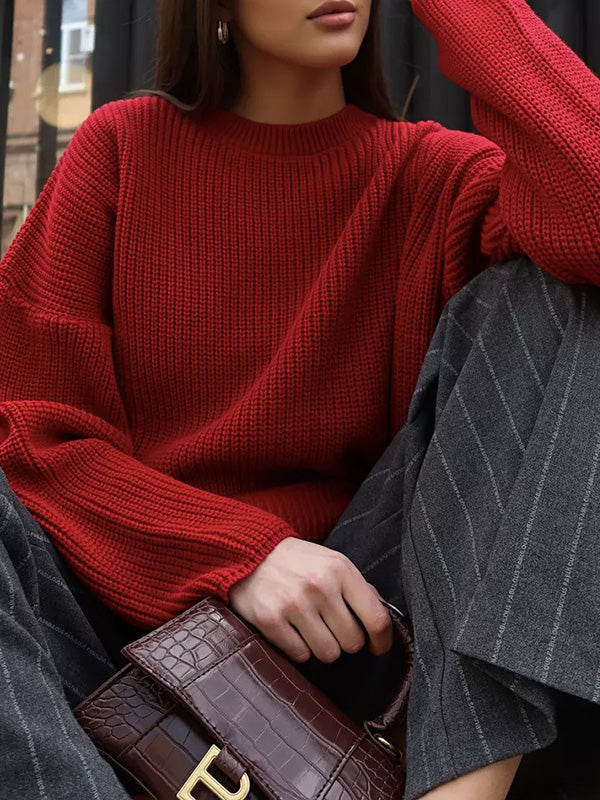 Pull vintage classique