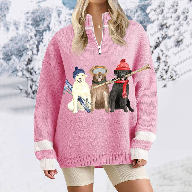 Pull au style vintage intemporel