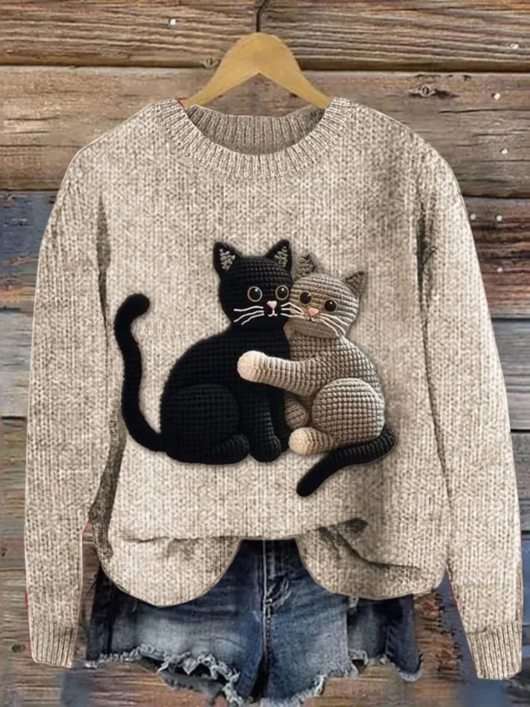 Pull vintage classique