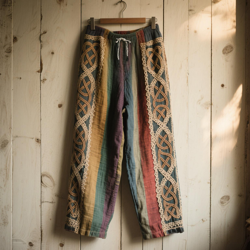 Pantalon inspiration vintage