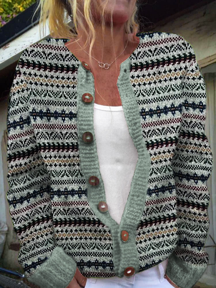 Cardigan au design réfléchi