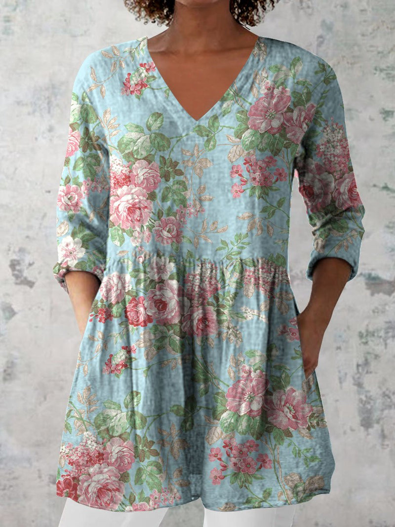 Haut au style vintage intemporel