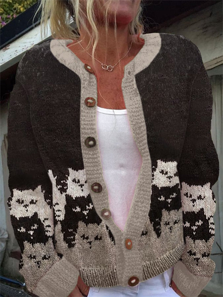Cardigan magnifiquement confectionné