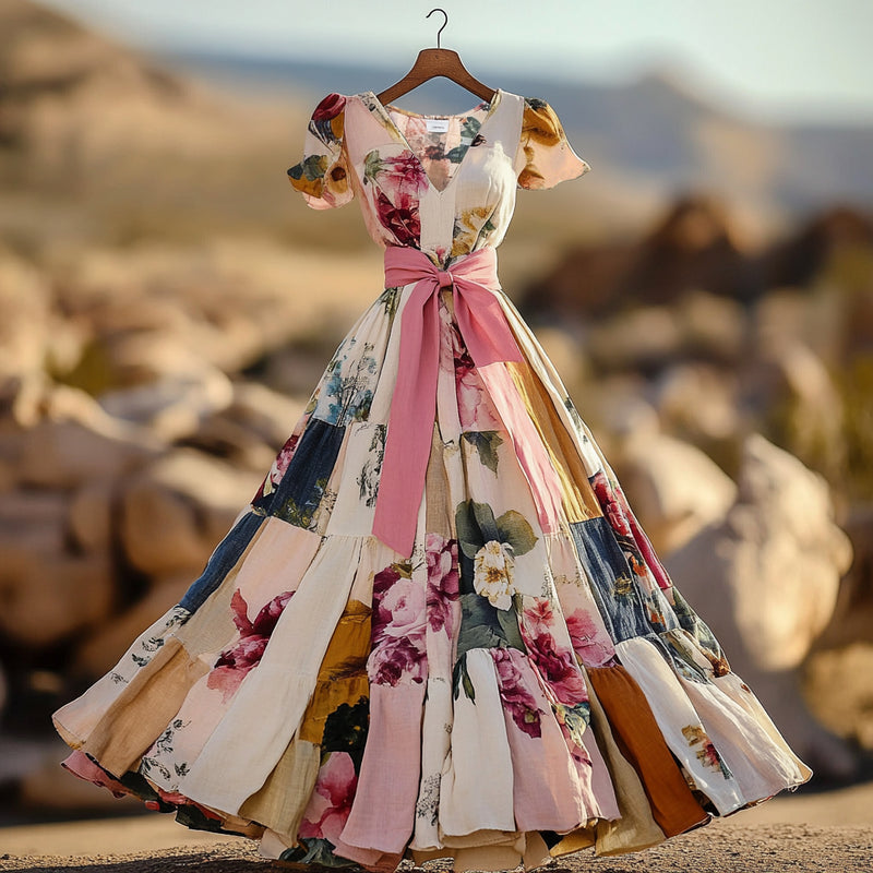 Robe magnifiquement confectionné