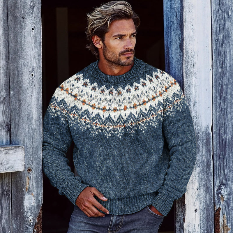 Pull vintage classique