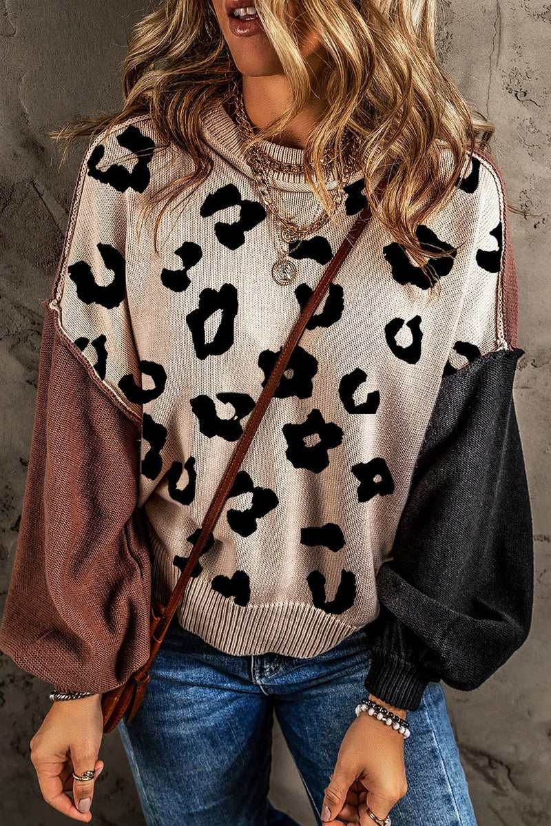 Pull au design réfléchi