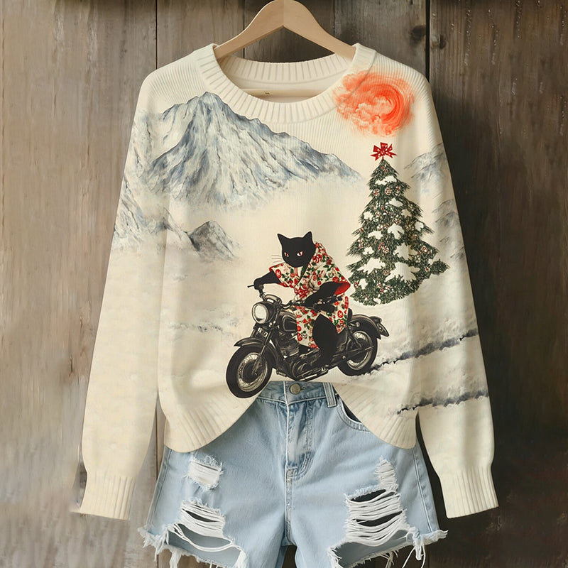 Pull au style vintage intemporel