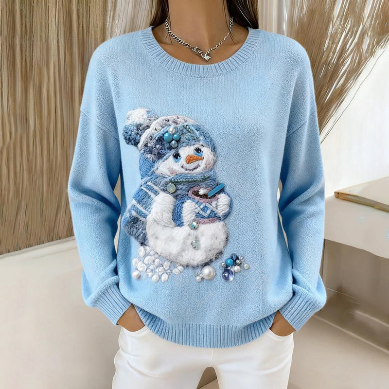 Pull au design réfléchi