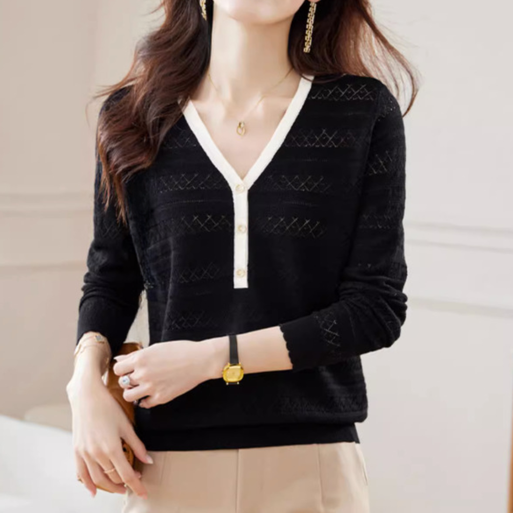 Pull au style vintage intemporel