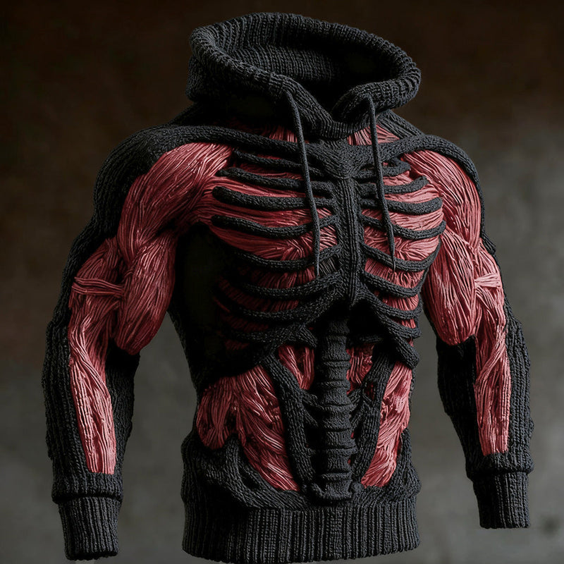 Pull au design réfléchi