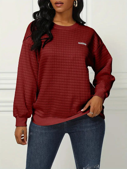 Pull au design réfléchi