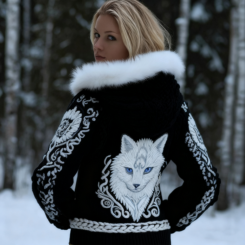 Pull au design réfléchi