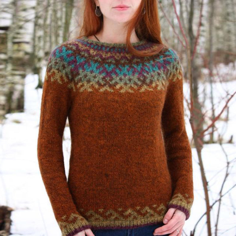 Pull au style vintage intemporel