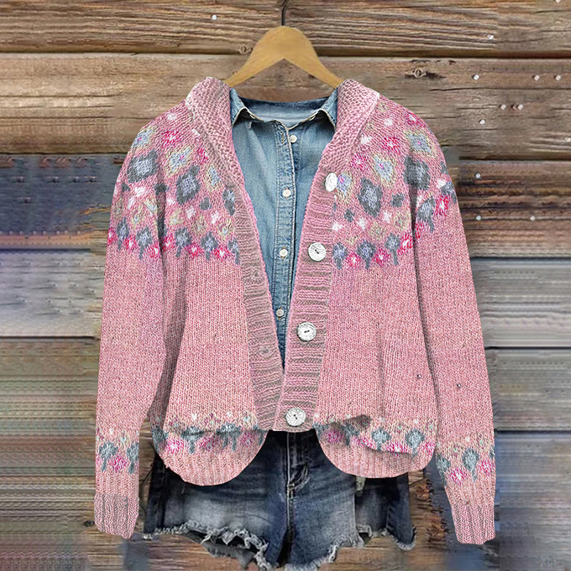 Cardigan au design réfléchi
